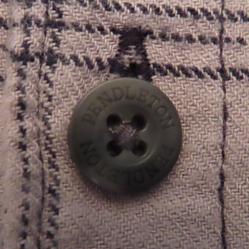 Pendleton Cotton Flannel Plaid Button Front Shirt… - image 7